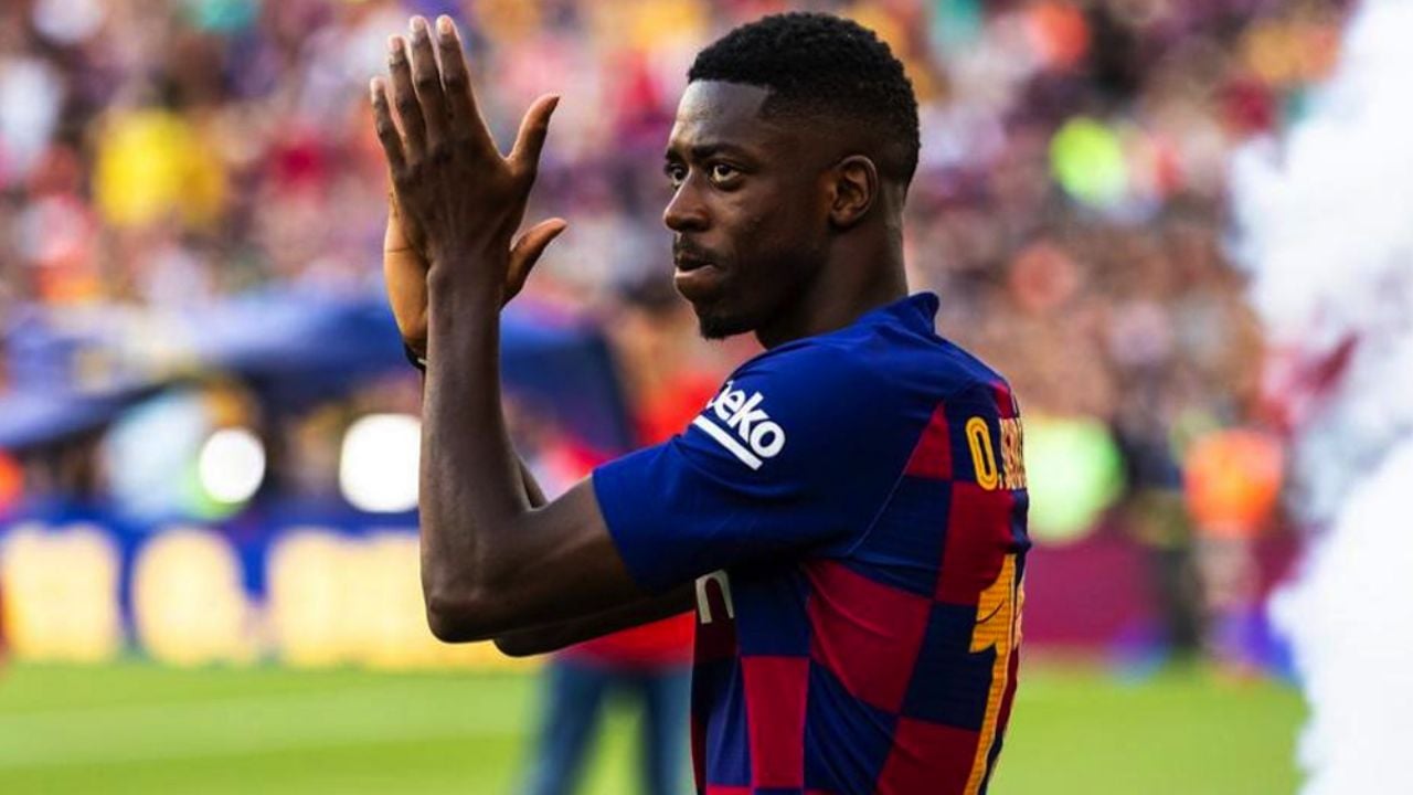 El gesto de Dembelé que provoca una ola de ira entre los hinchas del Barcelona