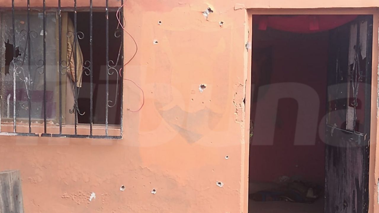 Enero sin paz: Sicarios rafaguean fachada de domicilio con armas largas