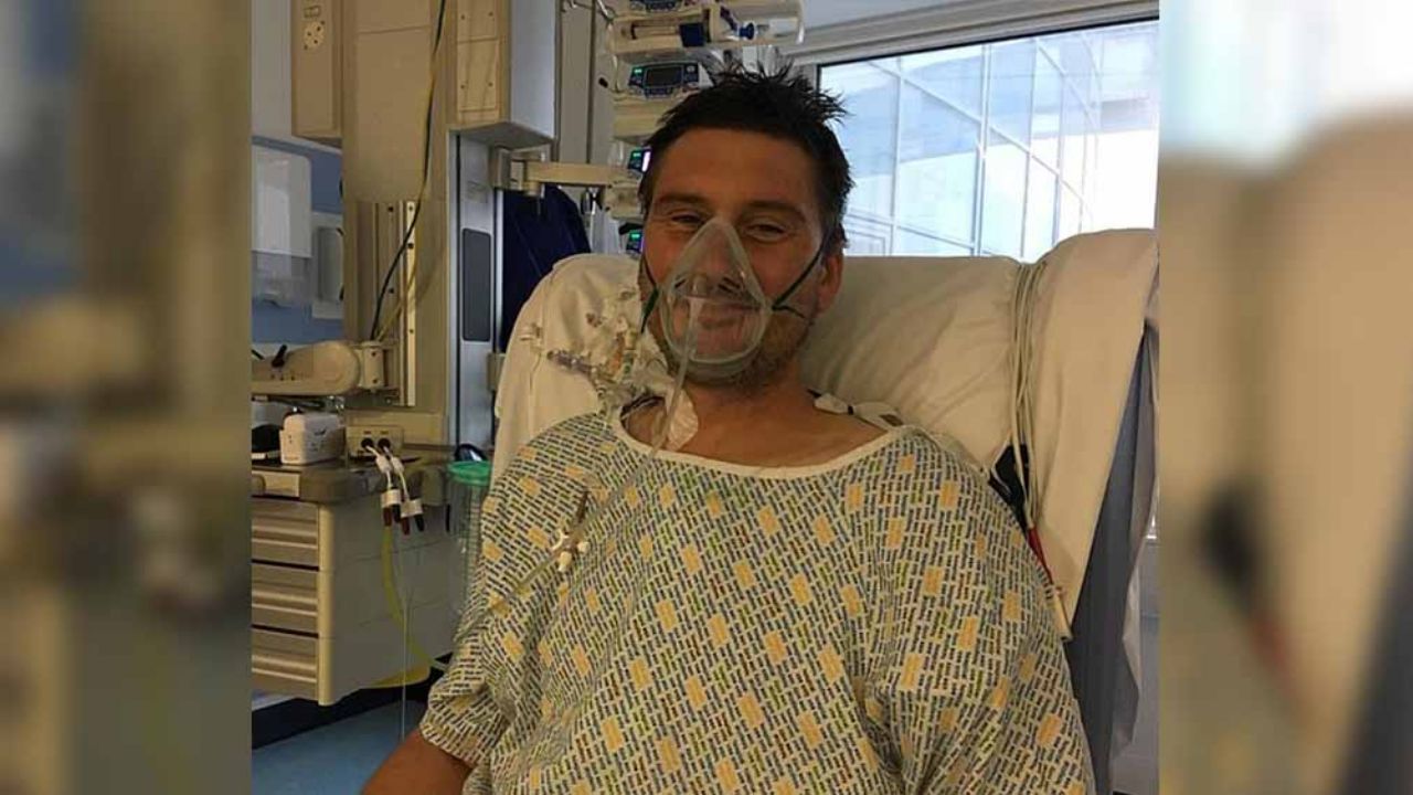 Bombero ve de cerca la muerte debido a palomitas atoradas en sus dientes