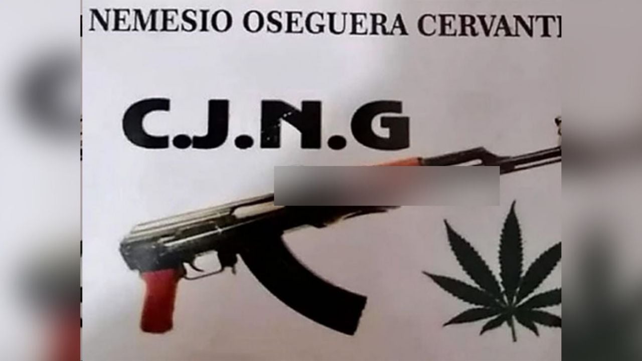 Extorsionan a nombre del CJNG con tarjetas de presentación del ‘Mencho’