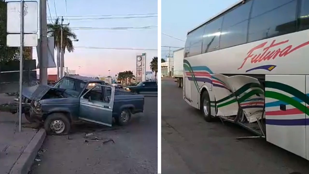 En menos de 1 hora, se registran dos aparatosos choques; hay un herido