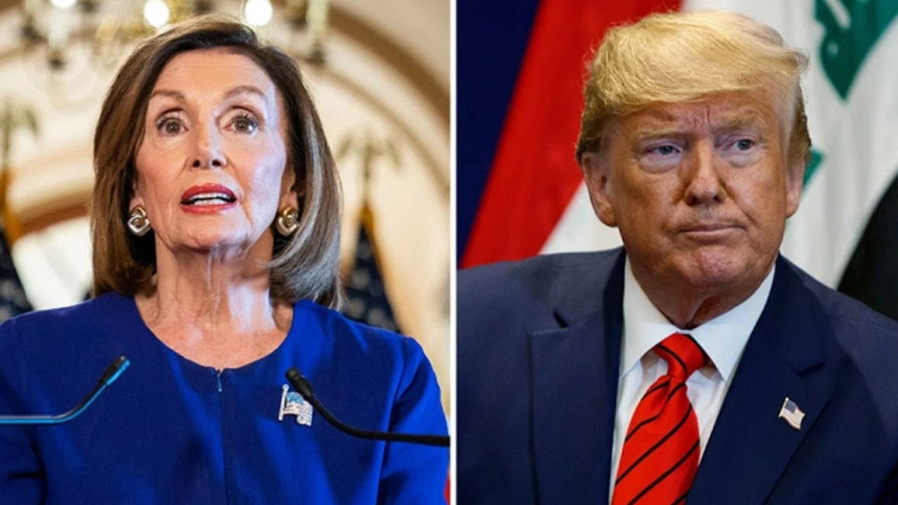 Trump arremete contra Nancy Pelosi y denuncia “acoso presidencial”