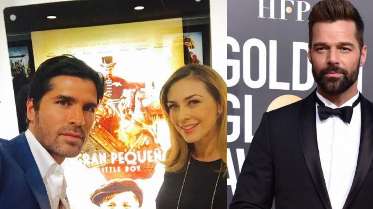 ¿Ricky Martin, tercero en discordia? Le habría robado novio a Aracely Arámbula