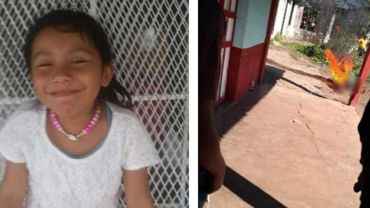 FUERTE VIDEO: Queman vivo a hombre que violó y mató a niña en Chiapas