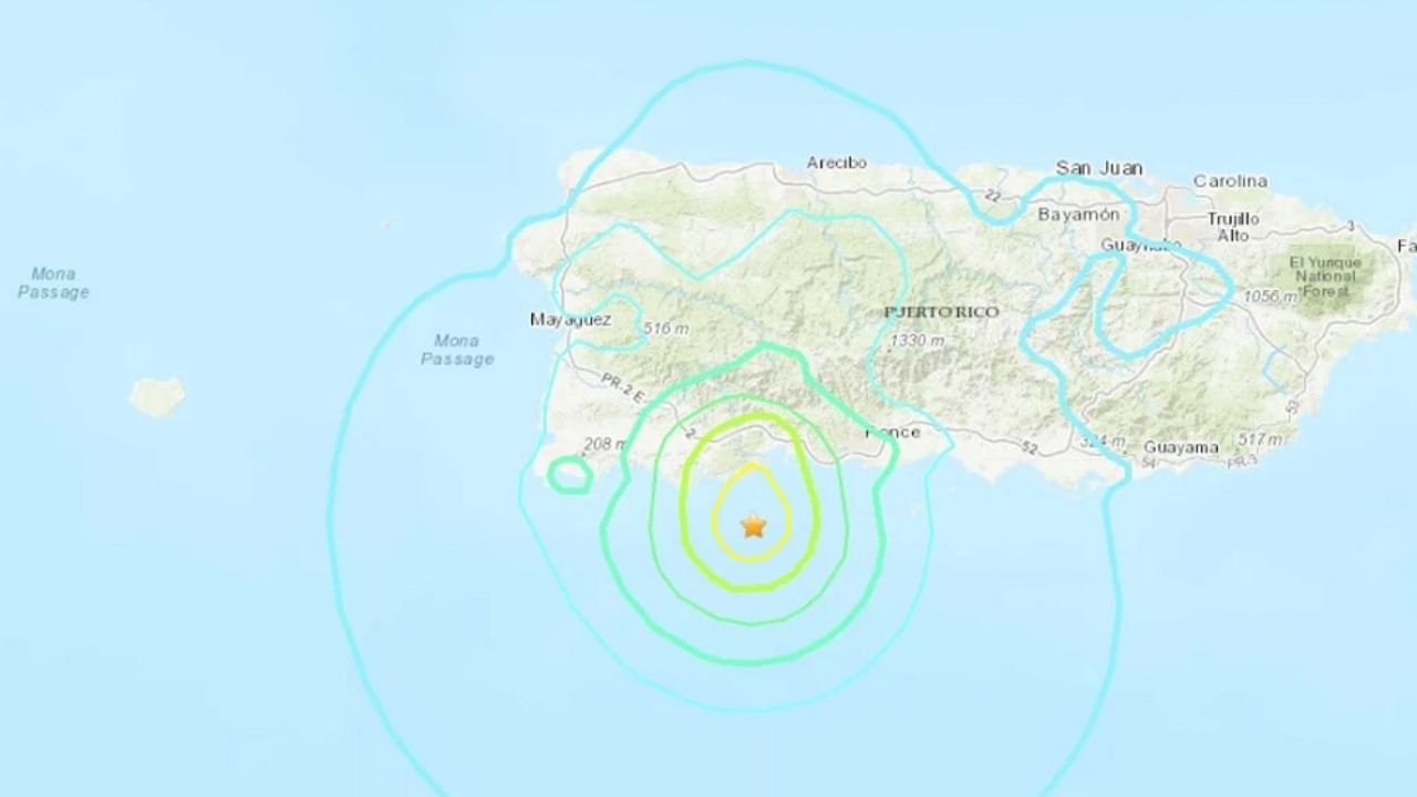 Nueva alerta en Puerto Rico: Sismo de magnitud 5.2 sacude la isla