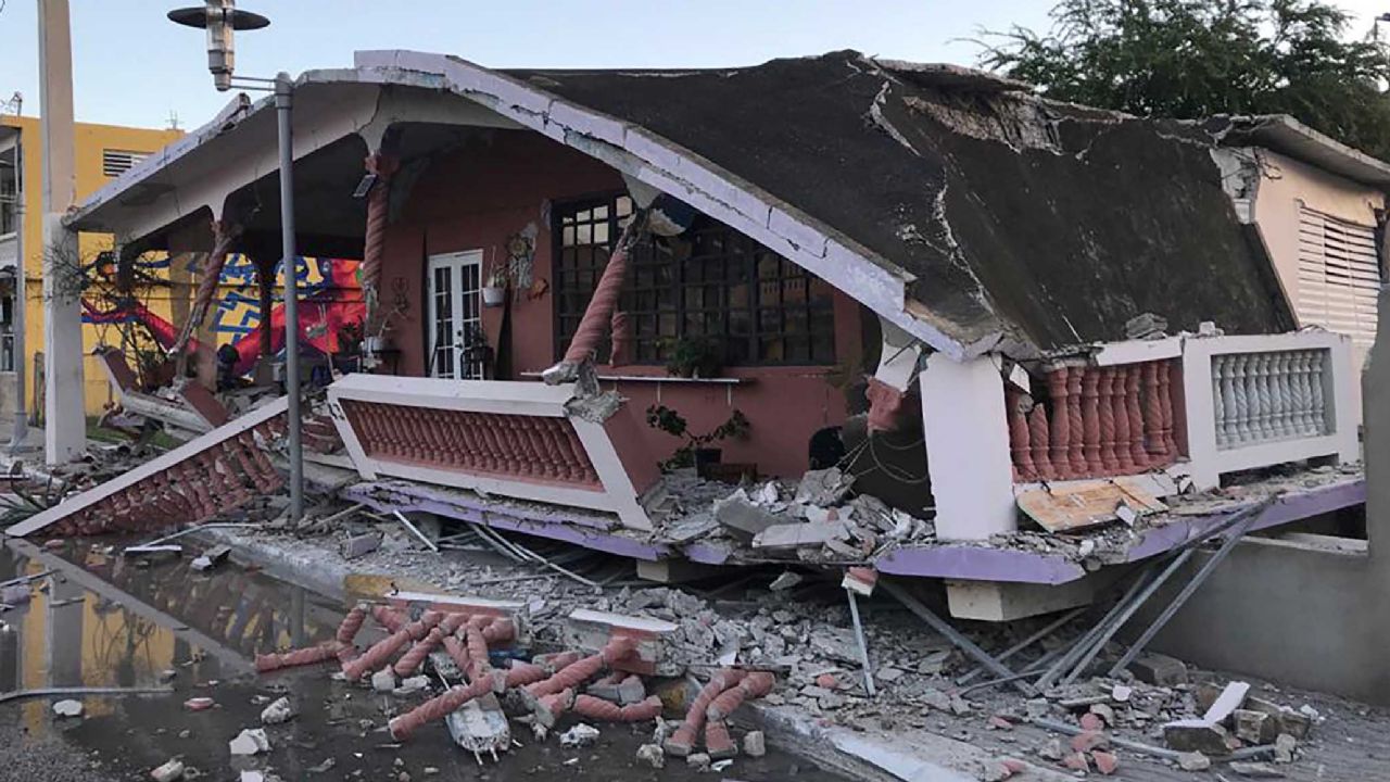 Puerto Rico, nuevamente sacudido por un fuerte sismo de 6.0 grados