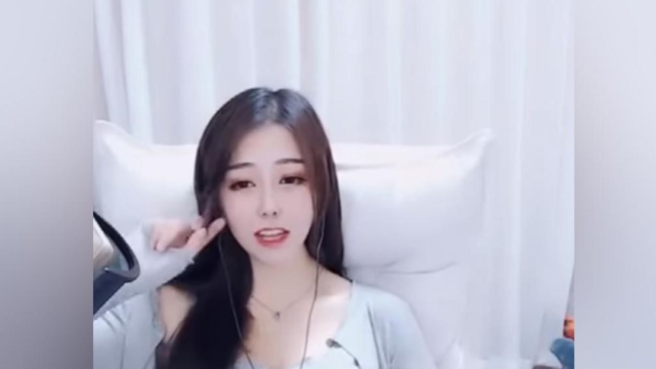 Fans descubren que streamer china era una señora al fallarle el filtro de belleza