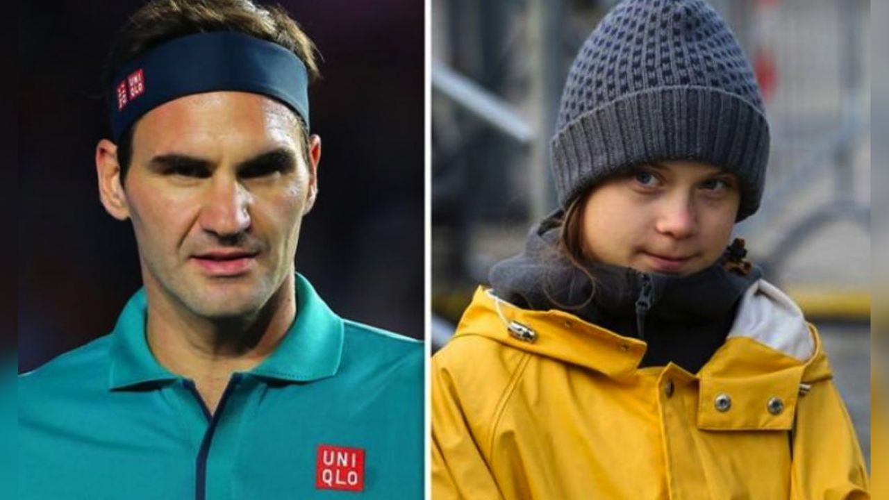 Tras polémica con Thunberg, Federer dice que el cambio climático le importa