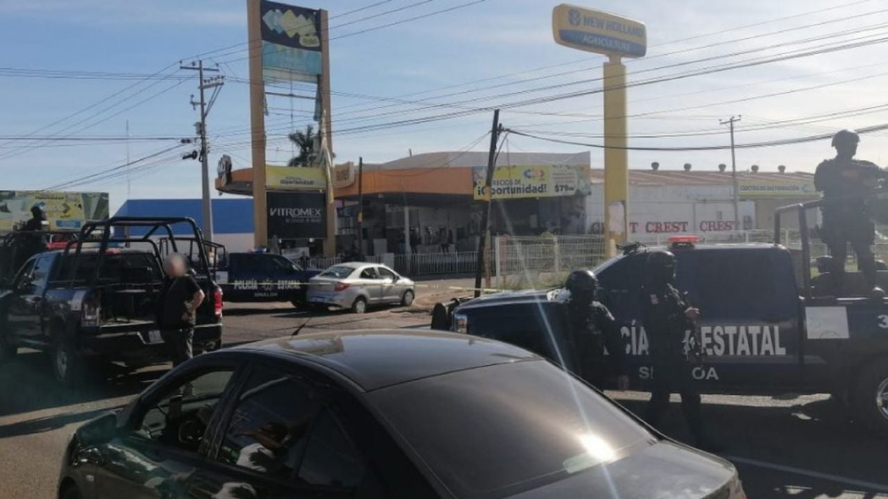 Violenta balacera deja el saldo de un muerto y un herido en Culiacán, Sinaloa