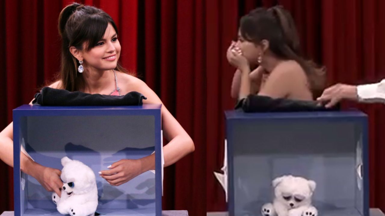 En su aparición con Jimmy Fallon, Selena Gomez se lleva terribles sustos