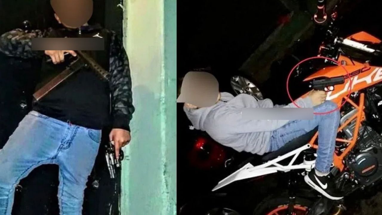 De un tiro en la cabeza, matan a menor que presumía armas y motos en CDMX