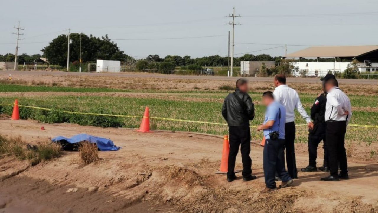 Macabro hallazgo: Encuentran cadáver en aguas de canal de riego en Sinaloa