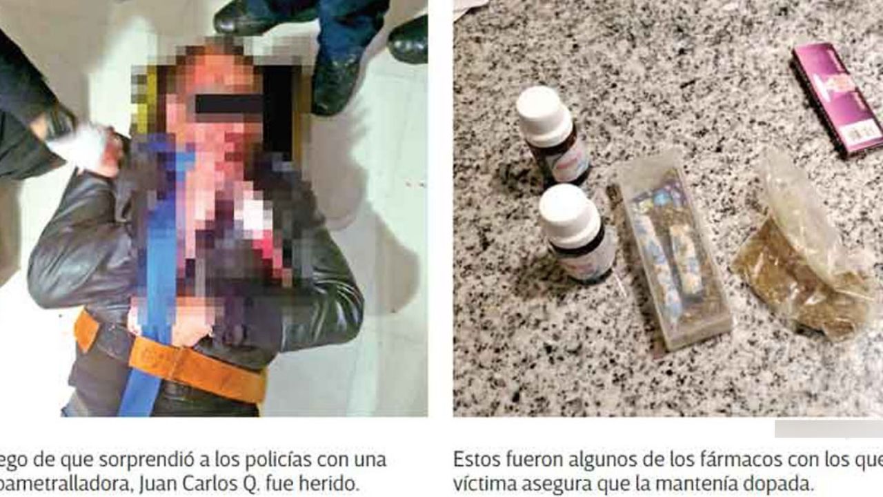 Plagiario que enfrentó a policías con subametralladora es perito de Fiscalía