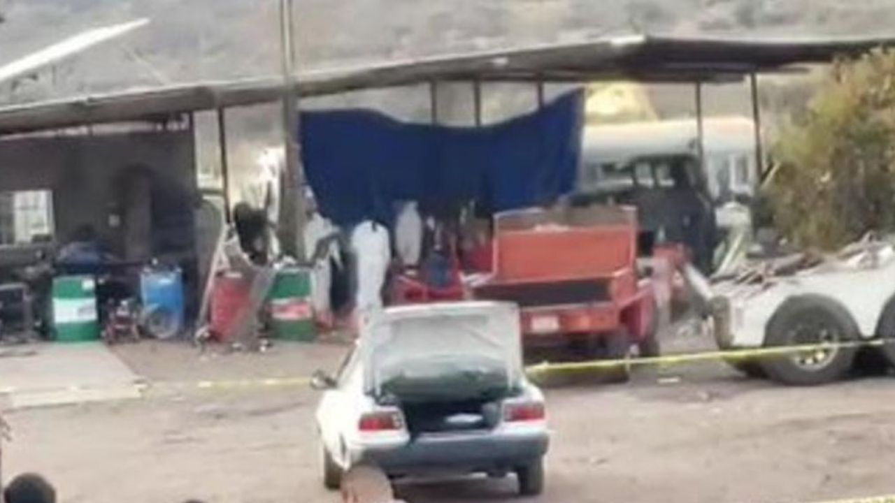 “Venimos por los mugrosos”: CJNG acribilla a 7 en “yonke” de Tarimoro