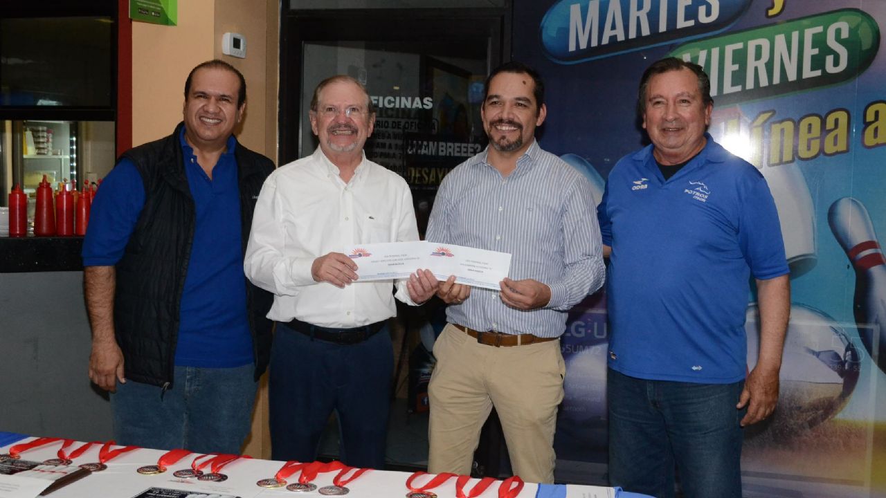 Premian a los mejores de la Liga Interna de Boliche del Tecnológico de Sonora