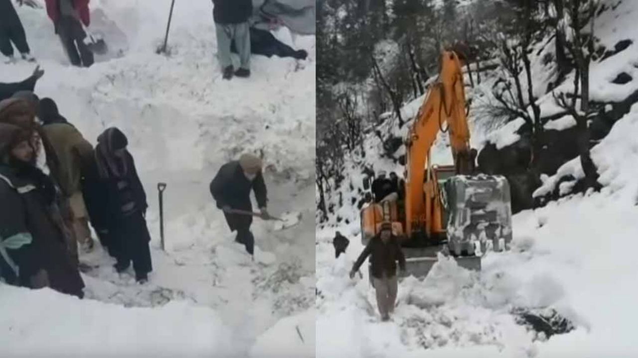 Niña sobrevive 18 horas bajo la nieve tras avalanchas; van 77 muertos