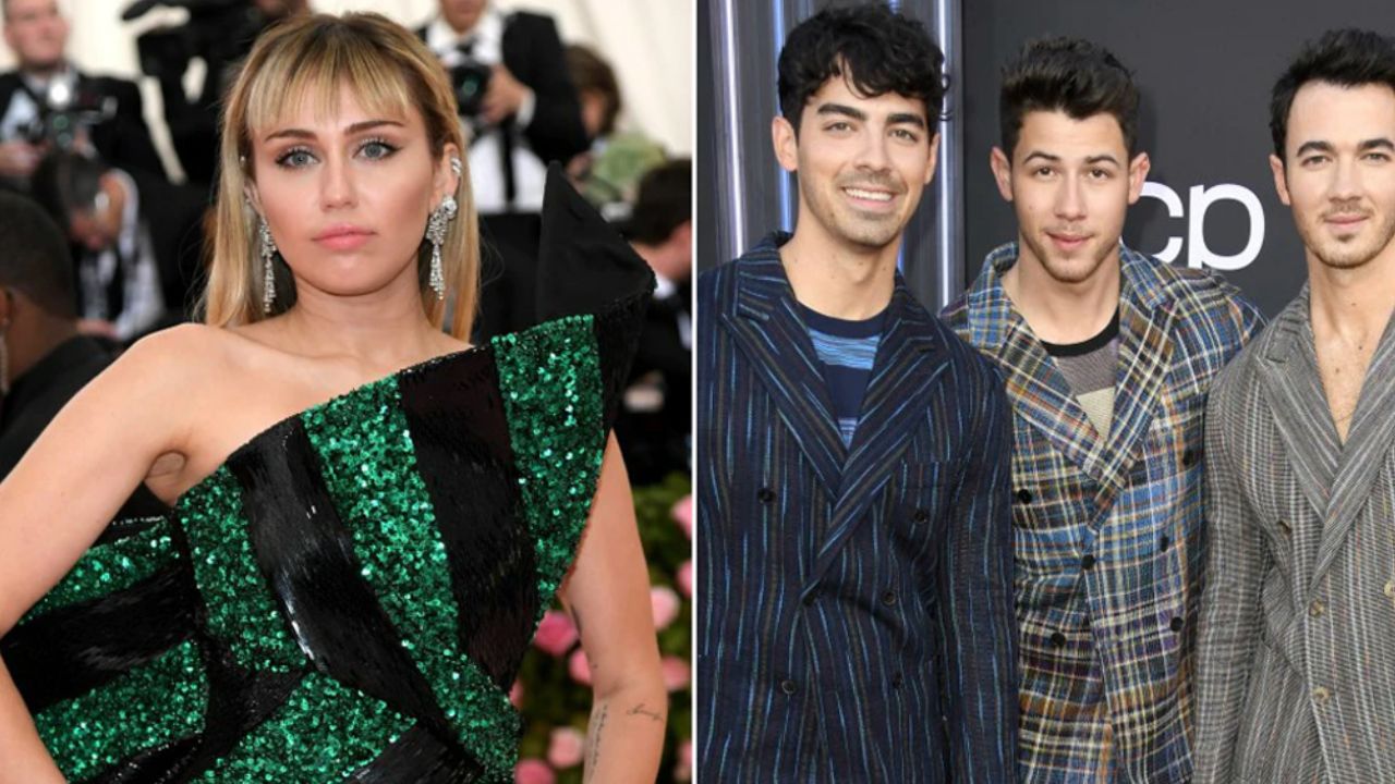 Miley Cyrus comparte recuerdo de su adolescencia con los Jonas Brothers