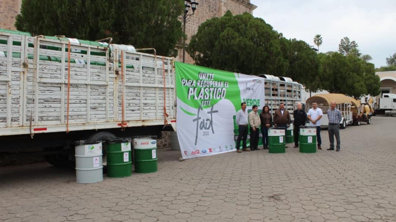 En el Festival Cultural de Álamos buscan fomentar el reciclaje de plástico