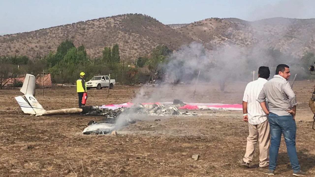 Tragedia en Chile: Caída de avioneta deja dos personas muertas
