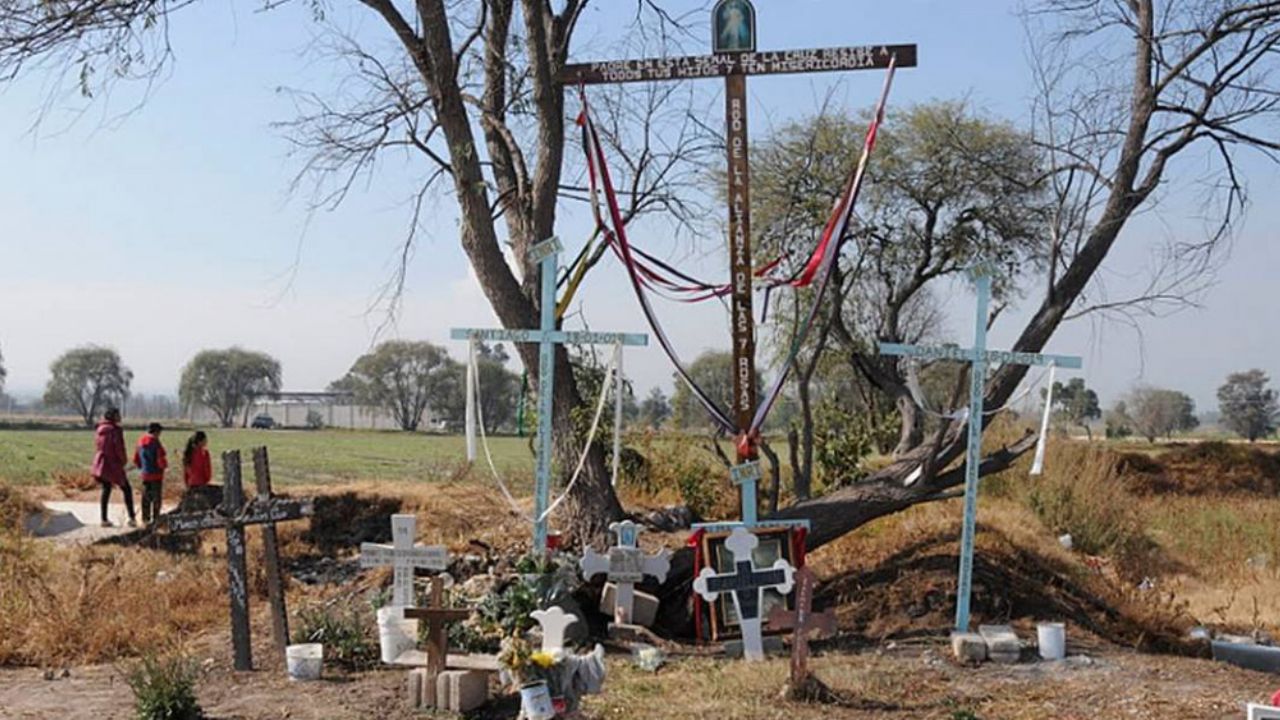 Sin AMLO, familiares y autoridades recuerdan tragedia en Tlahuelilpan