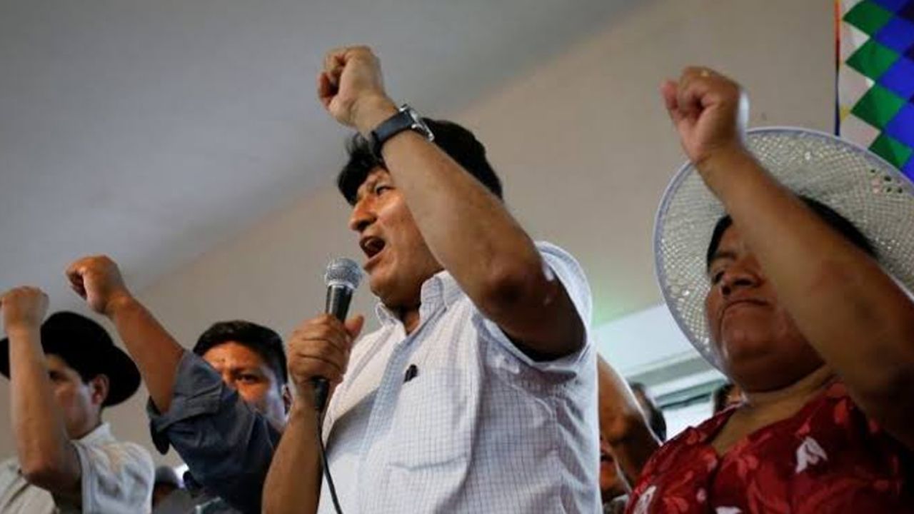 Evo Morales anuncia a los candidatos a la presidencia por el partido MAS