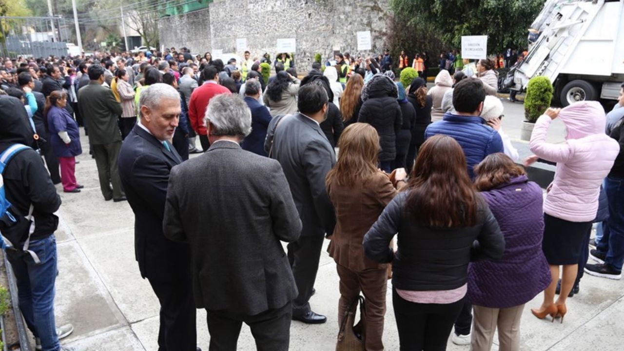 Suena la alerta sísmica por el primer macrosimulacro en Ciudad de México