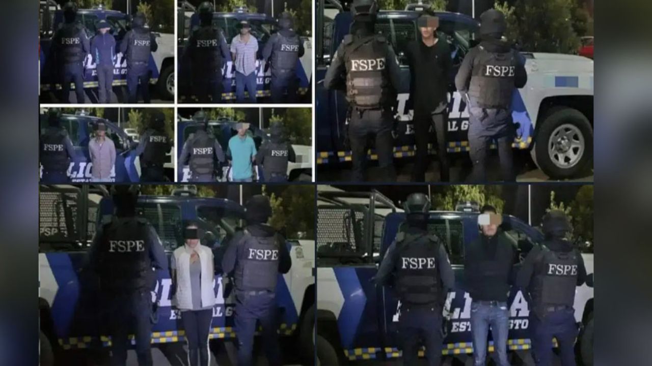 Detienen a 8 del Grupo Élite CJNG en Irapuato; hay exmilitares y expolicías