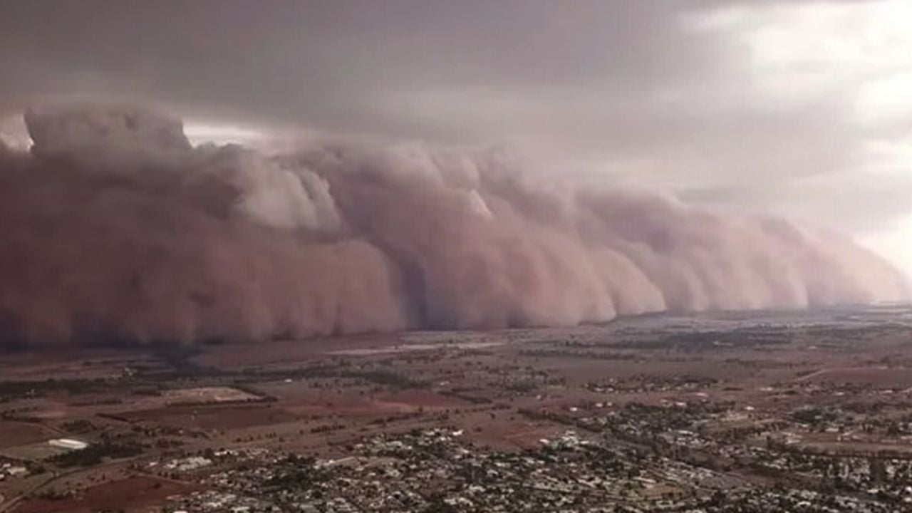 VIDEO: Impresionante tormenta de polvo azota al sureste de Australia