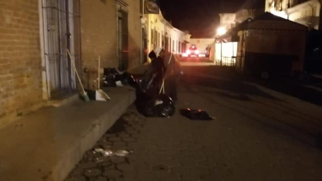 Servicios Públicos de Álamos mantiene limpia la ciudad durante el FAOT