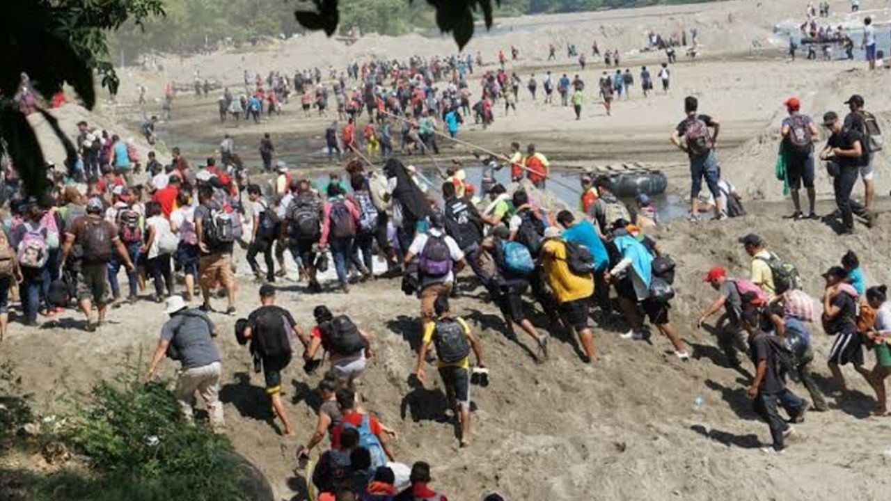 100 migrantes, detenidos en frontera de México-Guatemala; serán procesados