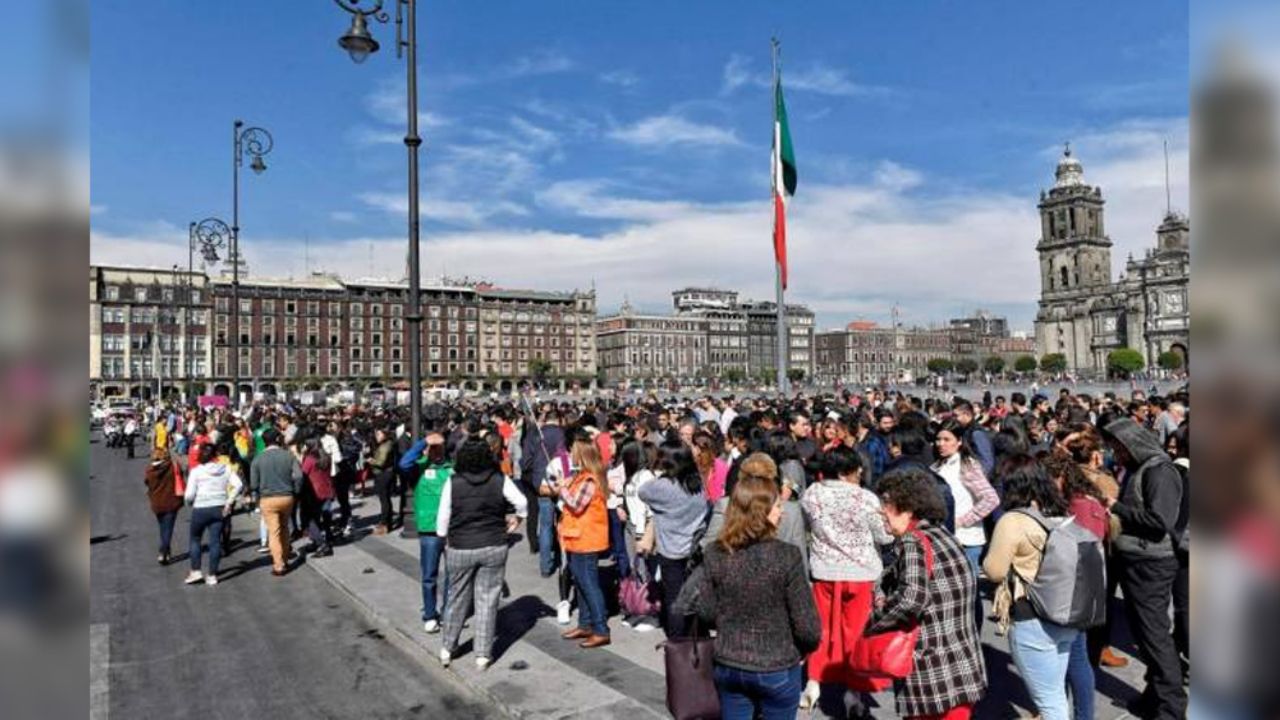 Alfonso Durazo reporta saldo blanco en macrosimulacro de sismo
