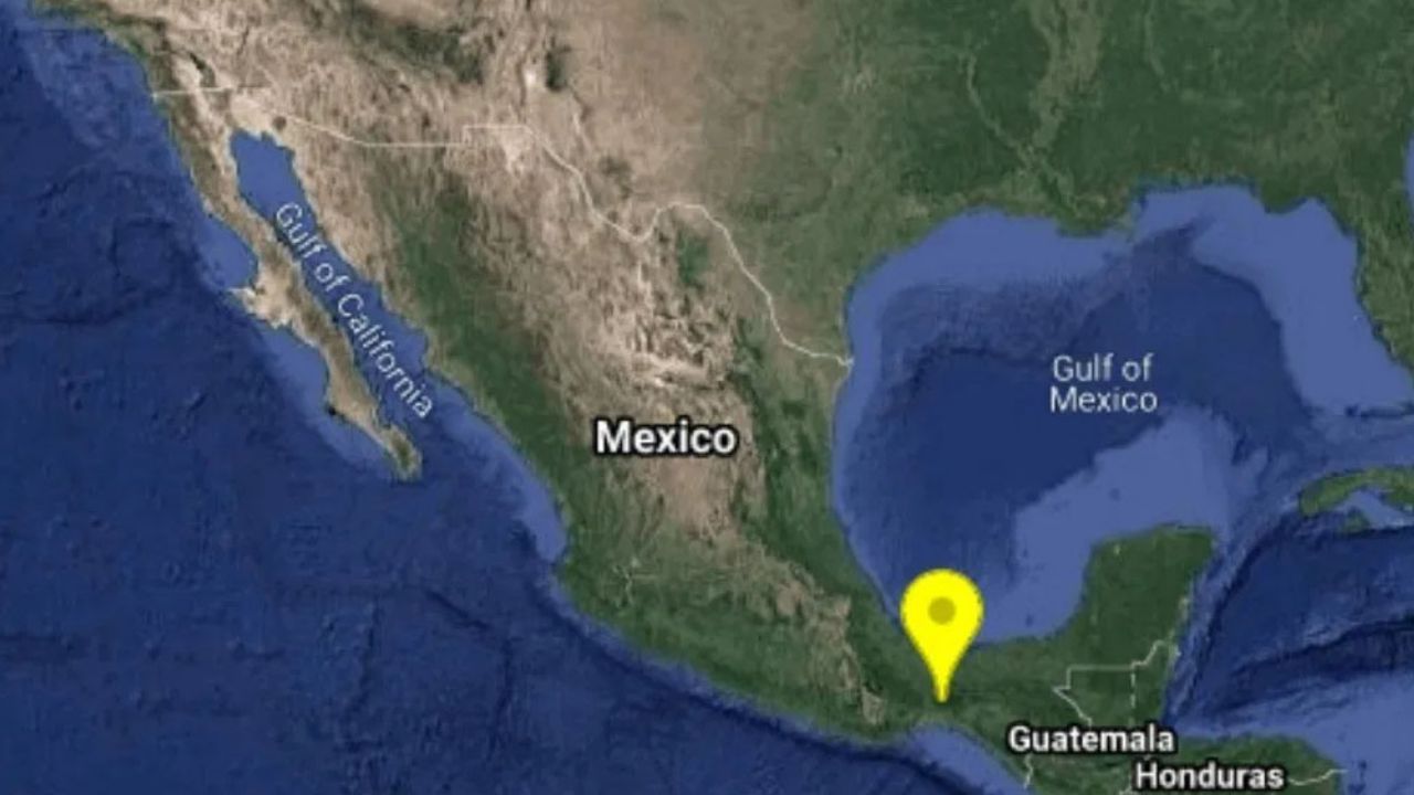 Sismo magnitud 4.8 sacude Oaxaca, al este de Matías Romero