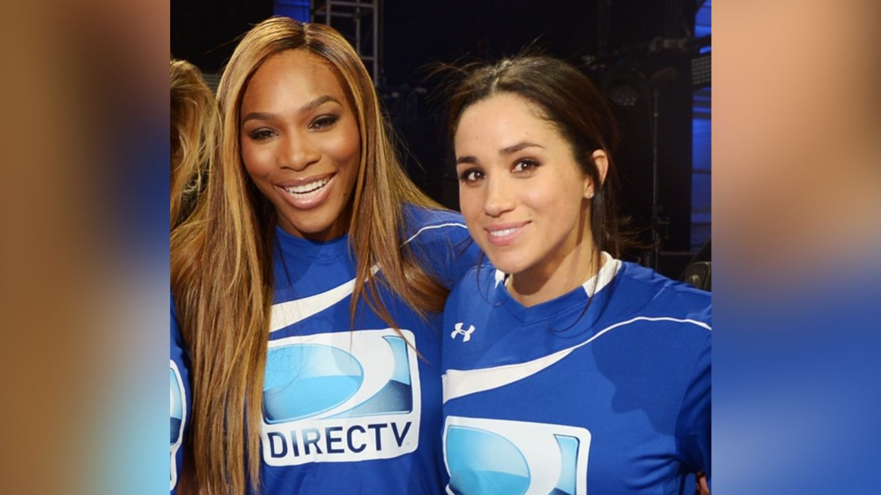 Así reaccionó Serena Williams a la salida de Meghan y Harry de la realeza