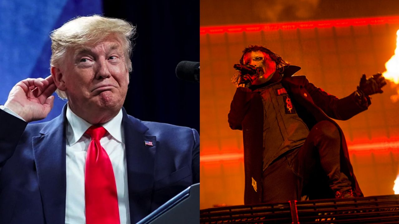 Vocalista de Slipknot: “Trump es un imbécil y la gente se identifica con él”