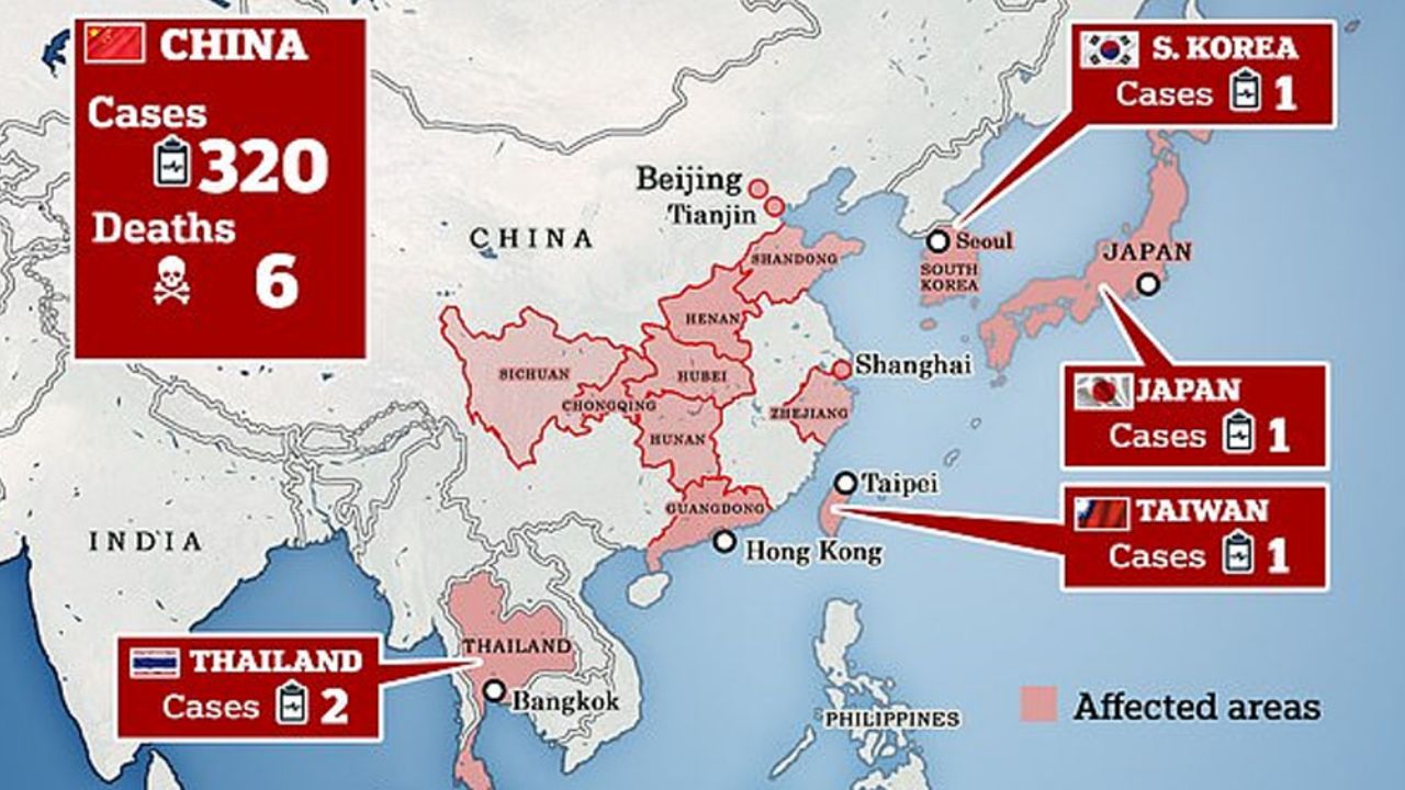 Alerta en EU: Detectan primer infectado del mortal coronavirus de China