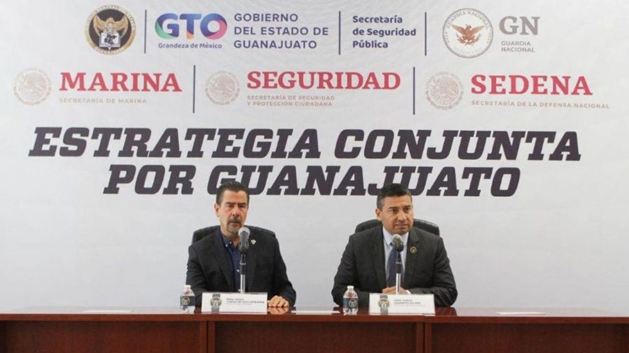 Detienen a 24 sicarios del CJNG y CSRL con arsenal en Guanajuato