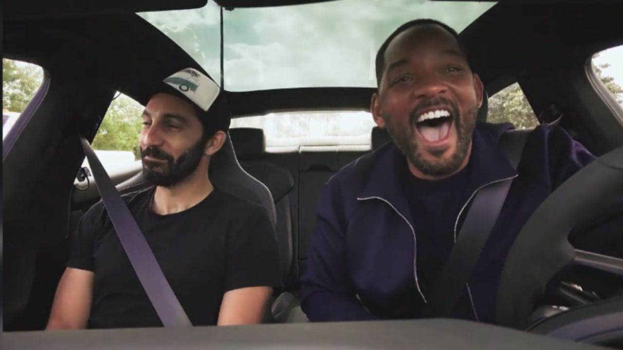 Will Smith se convierte en taxista y sorprende a sus pasajeros en Miami