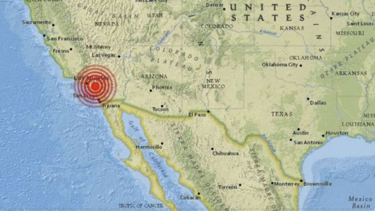 Sismo en California: Temblor nocturno magnitud 3.6 sacude Los Ángeles