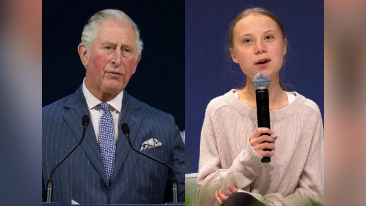 Príncipe Carlos llama “notable” a Greta Thunberg en discurso de foro mundial