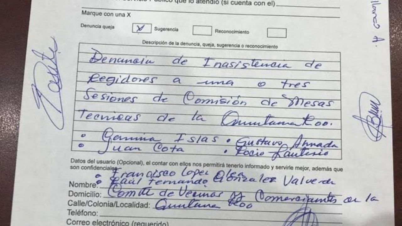 Cajeme: Junta de vecinos de la Quintana Roo denuncian a regidores faltistas