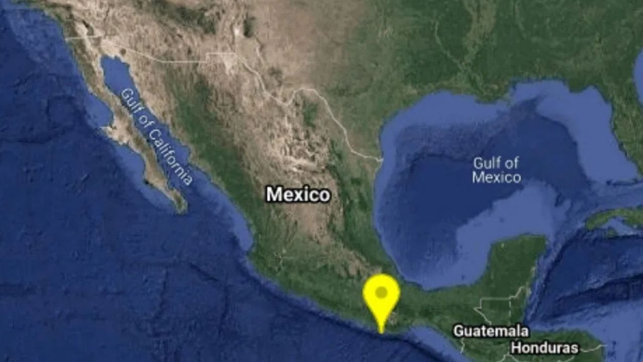 2 sismos en cadena sacuden Oaxaca con epicentro en Puerto Escondido