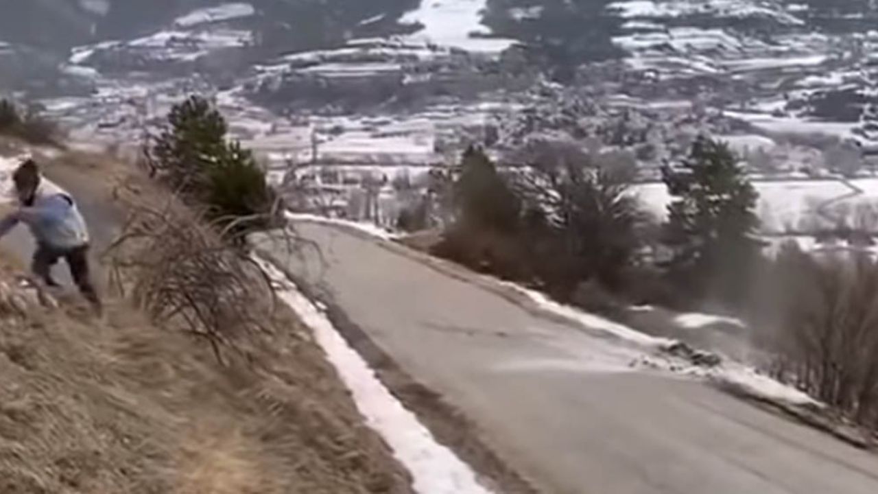 VIDEO: El piloto Ott Tanak sufre fuerte accidente y cae por una montaña