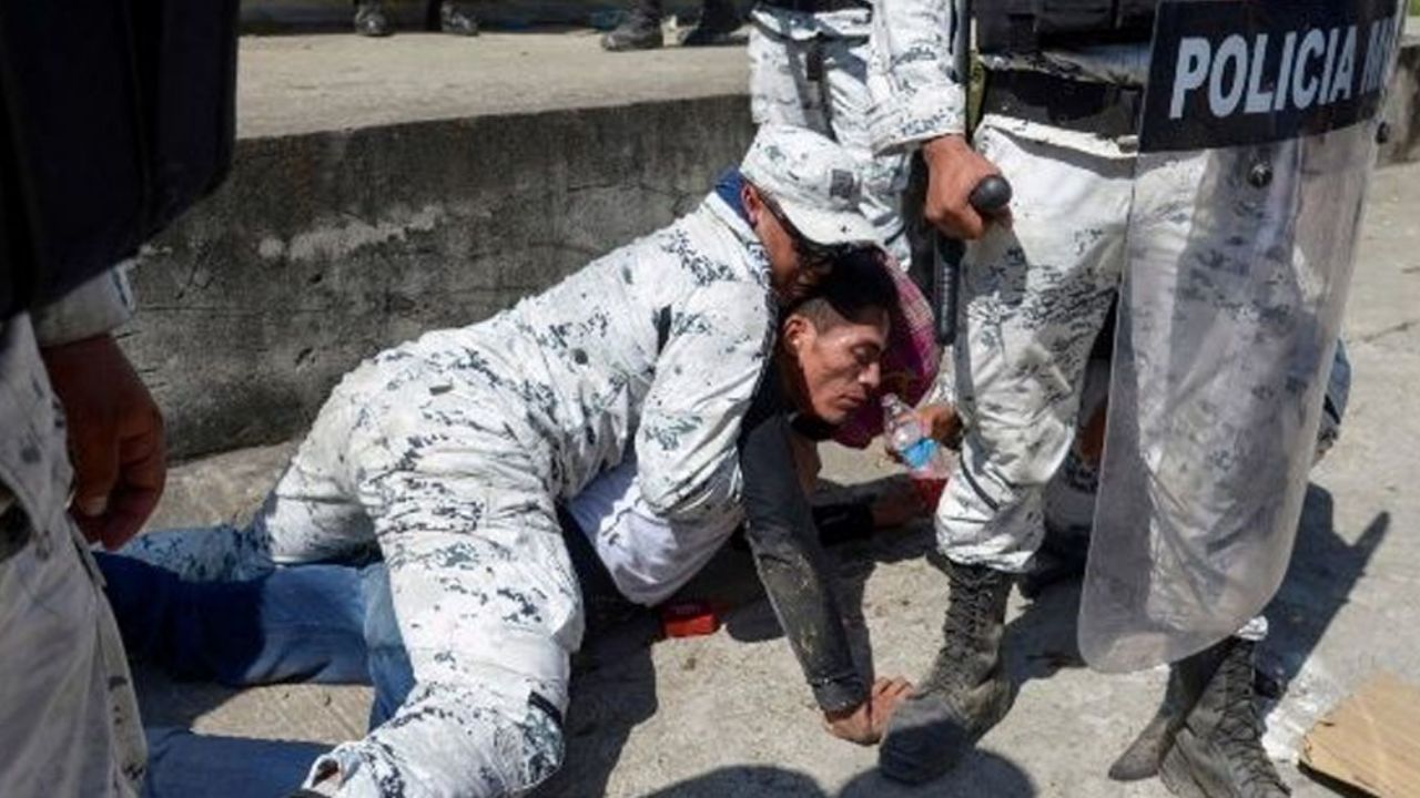 Pese a videos, SRE rechaza que Guardia Nacional viole derechos de migrantes