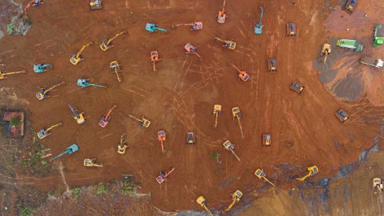 China construirá otro hospital en 15 días para defenderse del coronavirus