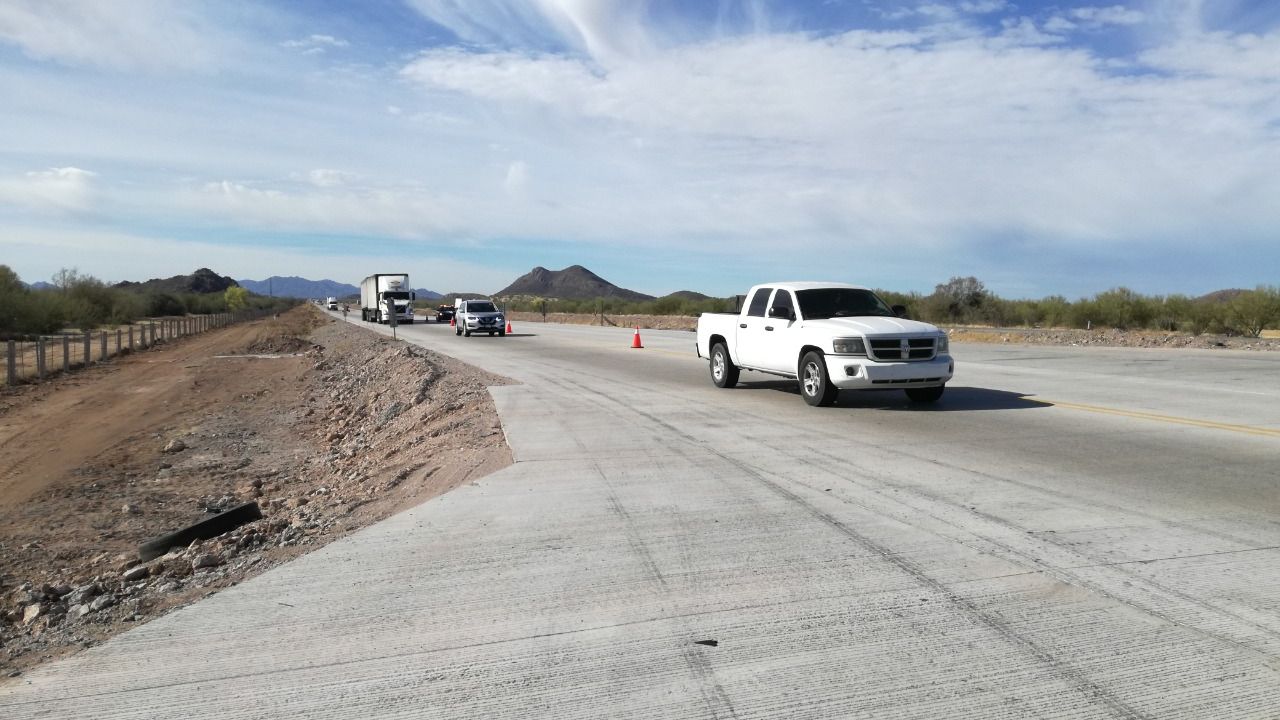 Centro SCT-Sonora asegura que a finales de marzo entregan carretera