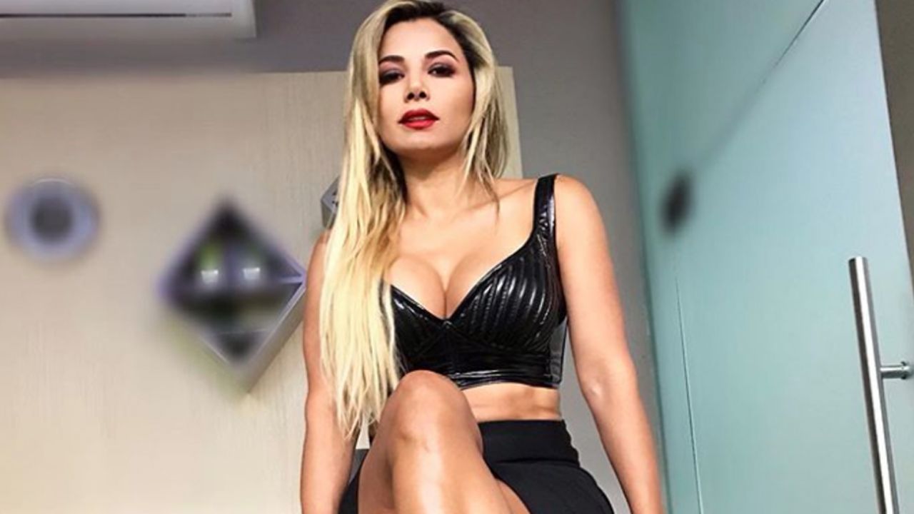 A sus casi 40 años, Aleida Núñez alborota corazones con infartante vestido negro: “Bombón”