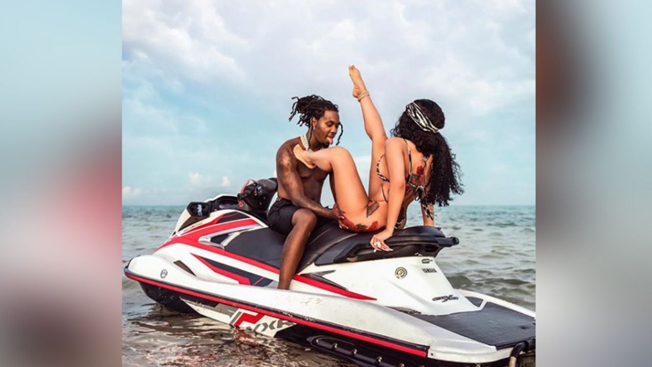 ¡Qué atrevido! Sin pena, Offset manosea el seno de Cardi B en plena alfombra roja