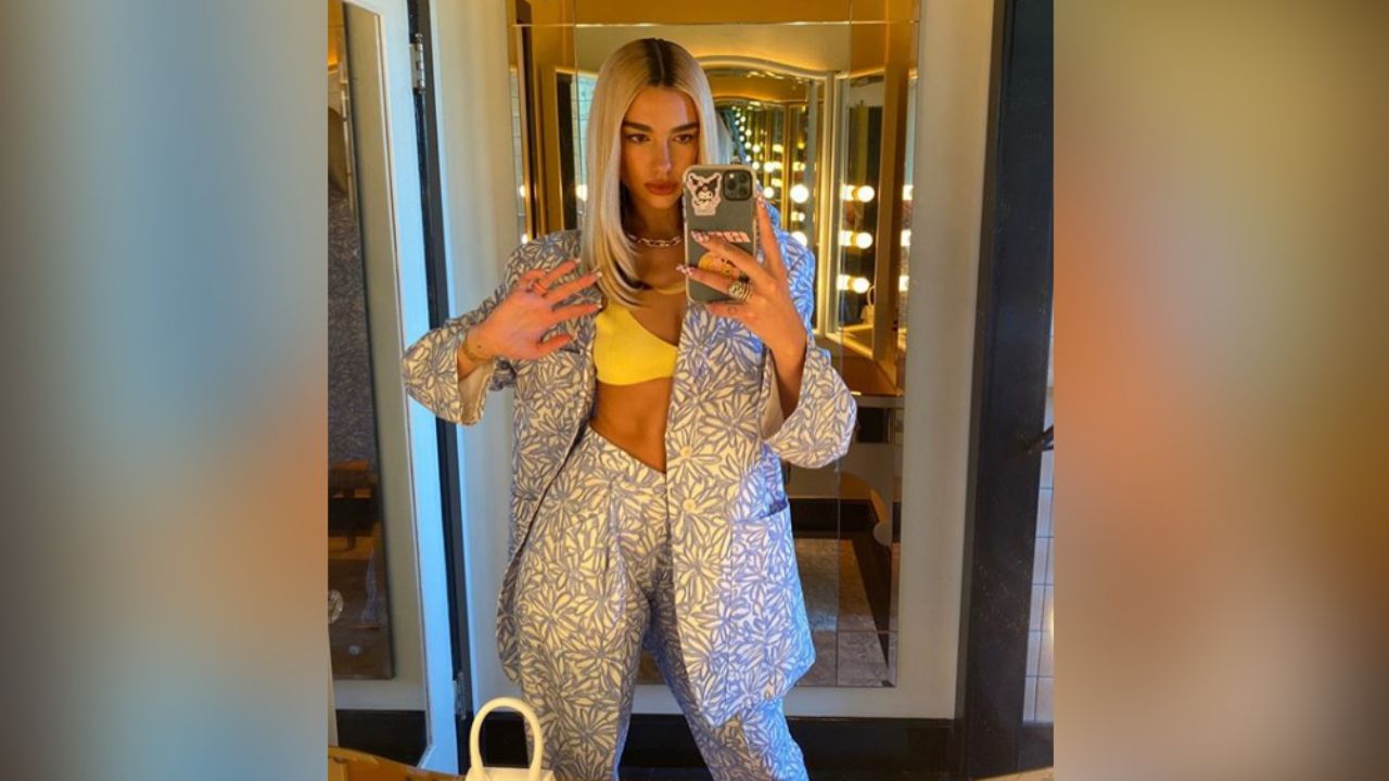 “Diosa”: Así luce Dua Lipa a su llegada a la prefiesta de los Grammy 2020