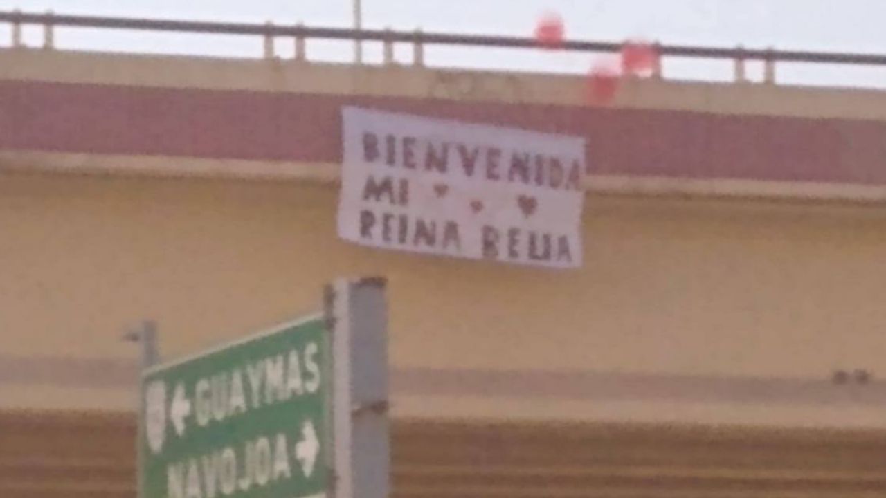Padre deja enternecedor mensaje en la carretera para su hija enferma