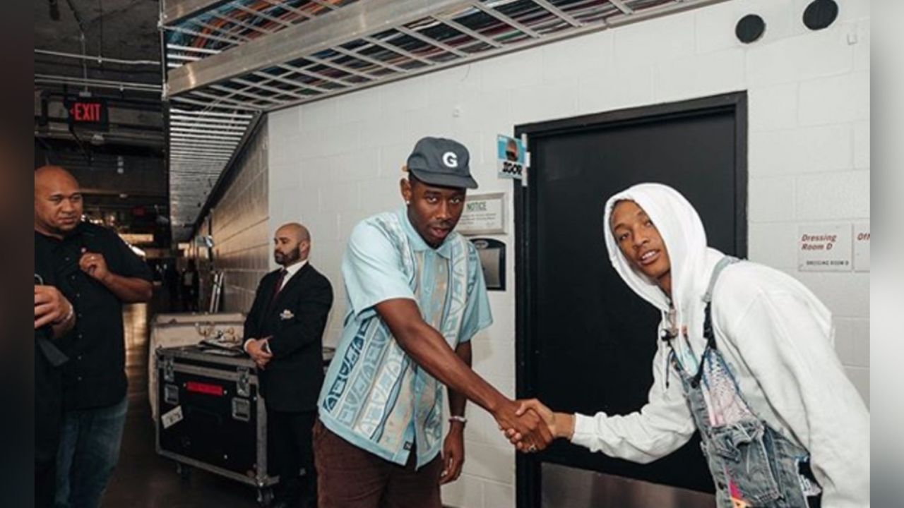 ¿Hijo de Will Smith le declara su amor a famoso rapero al ganar un Grammy?